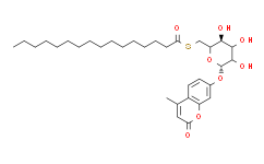 4-甲基香豆素基-6-硫-十六酰基-β-D-吡喃葡萄糖苷