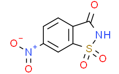 6-Nitro-1,2-benzisothiazolin-3-one 1,1-dioxide,22952-24-5