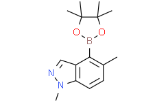 1,5-二甲基-4-(4,4,5,5-四甲基-1,3,2-二氧硼杂环戊烷-2-基)-1H-吲唑