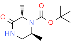 tert-butyl (2S,6S)-2,6-dimethyl-3-oxo-piperazine-1-carboxylate