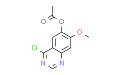 4-Chloro-7-methoxyquinazolin-6-yl Acetate