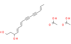 (4E,6E,12E)-十四碳三烯 -8,10-二炔-1,3-二乙酸酯