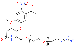 叠氮基-PEG11- [4-(5-(1-羟乙基)-2-甲氧基-4-硝基苯氧基)-丁酰胺]
