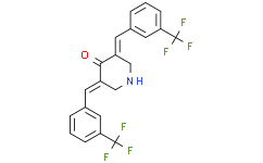 3,5-双((E)-3-(三氟甲基)亚苄基)哌啶-4-酮