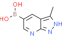 (3-甲基-1H-吡唑[3，4-B]吡啶-5-基)硼酸