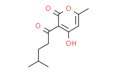 2H-Pyran-2-one,4-hydroxy-6-methyl-3-(4-methyl-1-oxopentyl)-