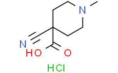 4-氰基-1-甲基哌啶-4-羧酸盐酸盐