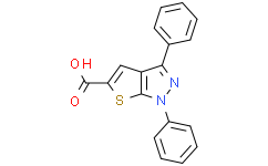 1,3-二苯基-1H-噻吩并[2,3-c]吡唑-5-羧酸