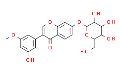 3'-甲氧基-5'-羟基异黄酮-7-O-β-D-葡萄糖苷