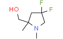 (4,4-二氟-1,2-二甲基吡咯烷-2-基)甲醇