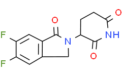 3-(5,6-二氟-1-氧代异吲哚啉-2-基)哌啶-2,6-二酮