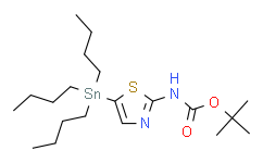 2-(N-Boc)-5-(Tributylstannyl)thiazole