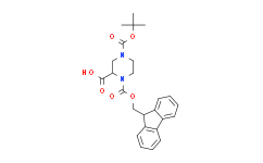 (S)-1-(((9H-芴-9-基)甲氧基)羰基)-4-(叔丁氧基羰基)哌嗪-2-羧酸