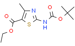 2-(叔丁氧基羰基氨基)-4-甲基噻唑-5-羧酸乙酯