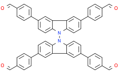 4,4',4'',4'''-([9,9'-联咔唑]-3,3',6,6'-四基)四苯甲醛