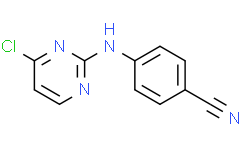 4-((4-Chloropyrimidin-2-yl)amino)benzonitrile/4-N[2(4-氯吡啶基)]-氨基苯腈