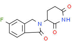3-(5-氟-1-氧代异吲哚啉-2-基)哌啶-2,6-二酮
