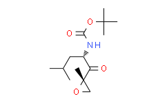 ((S)-4-甲基-1-((S)-2-甲基環氧乙烷-2-基)-1-氧代戊烷-2-基)氨基甲酸叔丁酯
