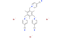 1,1',1''-((2,4,6-三甲基苯-1,3,5-三基)三(亚甲基))三(4-氰基吡啶-1-鎓)溴化物