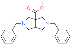 cis-2,5-二苄基六氢吡咯并[3,4-c]吡咯-3a(1H)-羧酸甲酯