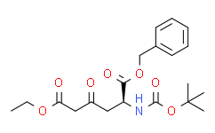 (S)-1-苄基 6-乙基 2-((叔丁氧基羰基)氨基)-4-氧代己二酸酯