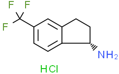 (S)-5-(三氟甲基)-2，3-二氢-1H-茚-1-胺盐酸盐