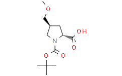 rel-(2R,4S)-1-((叔丁氧羰基)-4-(甲氧基甲基)吡咯烷-2-羧酸