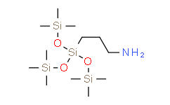 3-(1,1,1,5,5,5-六甲基-3-((三甲基硅烷基)氧基)三硅氧烷-3-基)丙-1-胺