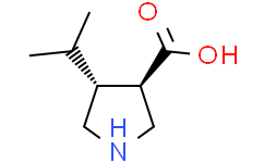 (3R,4R)-4-异丙基吡咯烷-3-羧酸