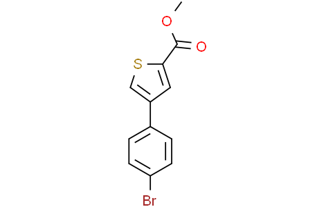 4-(4-溴苯基)噻吩-2-羧酸甲酯