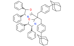 (4R,4'R,5S,5'S)-2,2'-(1,3-双(4-(金刚烷-1-基)苯基)丙烷-2,2-二基)双(4,5二苯基-4,5-二氢恶唑)