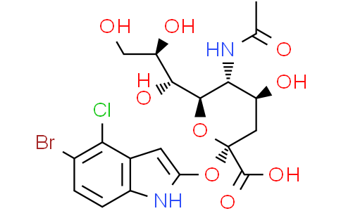 5-溴-4-氯-3-吲哚基-α-D-N-乙酰神经氨酸