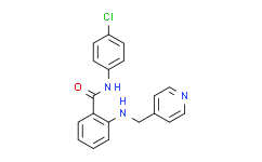 N-(4-氯苯基)-2-((吡啶-4-基甲基)氨基)苯甲酰胺
