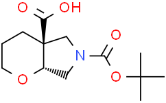 rel-(4aS,7aR)-6-(叔丁氧基羰基)六氢吡喃并[2,3-c]吡咯-4a(2H)-羧酸