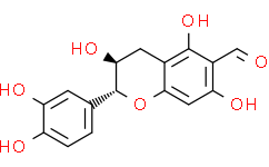 (2R,3S)-2-(3,4-二羥基苯基）-3,5,7-三羥基-色滿-6-甲醛