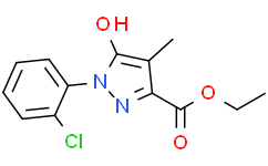 1-(2-氯苯基)-5-羟基-4-甲基-1H-吡唑-3-羧酸乙酯