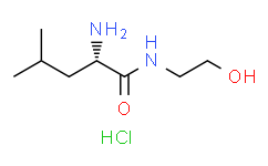 (2S)-2-amino-N-(2-hydroxyethyl)-4-methylpentanamide hydrochloride