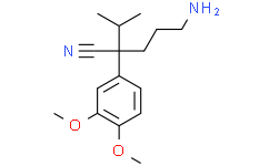 5-氨基-2-(3,4-二甲氧基苯基)-2-异丙基戊腈