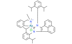 2,6-二异丙基苯基苊并氮杂环卡宾-氯化钯-二甲基苄胺络合物