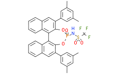 N-((11bS)-2,6-双(3,5-二甲基苯基)-4-氧化二萘并[2,1-d:1',2'-f][1,3,2]二氧杂磷杂环庚-4-基)-1,1,1-三氟甲磺酰胺