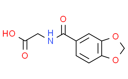 (1,3-苯并二氧代l-5-基羰基)氨基]乙酸