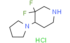 3,3-二氟-4-(吡咯烷-1-基)哌啶盐酸盐