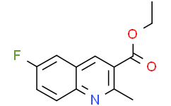 6-氟-2-甲基喹啉-3-羧酸乙酯
