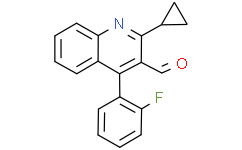 2-环丙基-4-(2-氟苯基)喹啉-3-甲醛