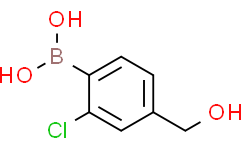 (2-氯-4-(羟甲基)苯基)硼酸