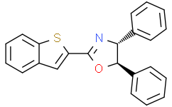 (4R,5R)-2-(苯并[b]噻吩-2-基)-4,5-二苯基-4,5-二氢恶唑
