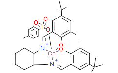 [[2,2'-[(1S,2S)-1,2-环己烷二基双[(次氮基-κN)methylidyne]]双[4-双(1,1-二甲基乙基)-6-甲基-苯酚-κO]](2-)](4-甲基苯磺酸根-κO)钴