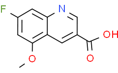 7-氟-5-甲氧基喹啉-3-羧酸