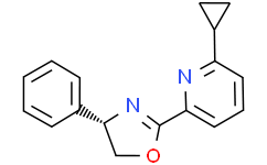 (S)-2-(6-环丙基吡啶-2-基)-4-苯基-4,5-二氢恶唑