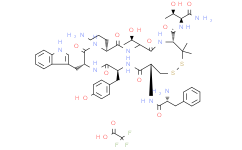 (4R,7S,10S,13R,16S,19R)-13-((1H-吲哚-3-基)甲基)-N-((2S,3R)-1-氨基-3-羟基-1-氧代丁烷- 2-基)-19-((R)-2-氨基-3-苯基丙酰胺基)-10-(3-氨基丙基)-16-(4-羟基苄基)-7-((R)-1-羟乙基)-3,3-二甲基-6,9,12,15,18-五氧代-1,1,2-二硫杂-5,8,11,14,17-五氮杂环二十烷-4-羧酰胺三氟乙酸盐